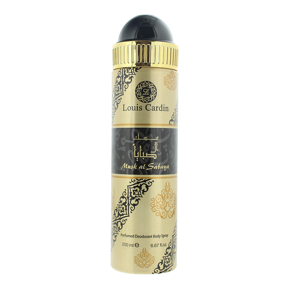 Men's Louis Cardin Musk Al Sabaya Deodorant Spray Amber 200Ml