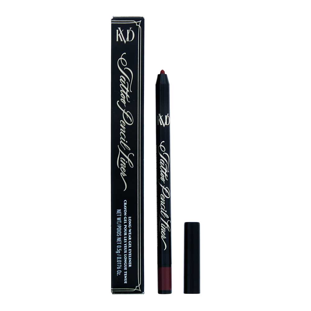 Women's Kvd Tattoo Pencil Liner Madder Eyeliner Gel Red 0.5G