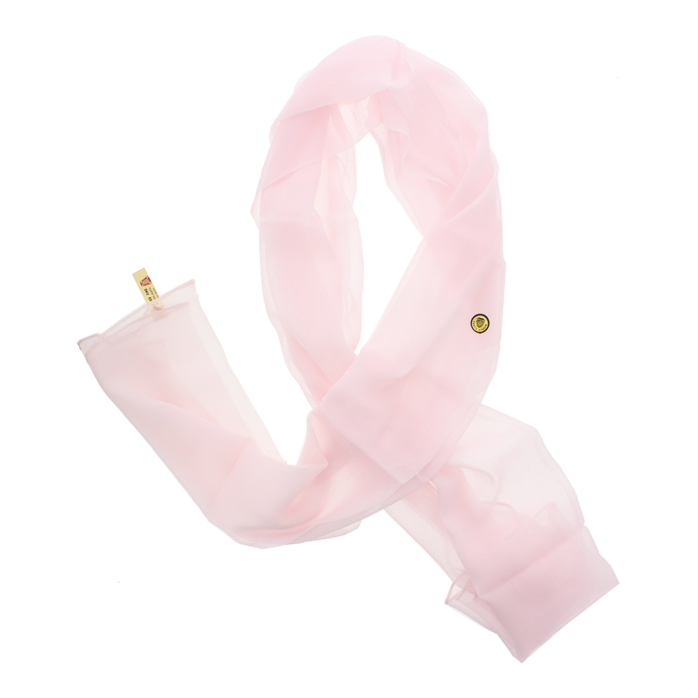 Rayon Crinckle Powder Duppata Scarf Pink