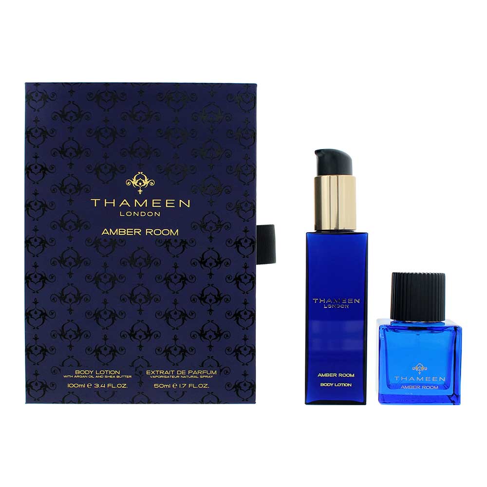 Thameen Amber Room 2 Piece Gift Set: Extrait De Parfum 50ml - Body Lotion