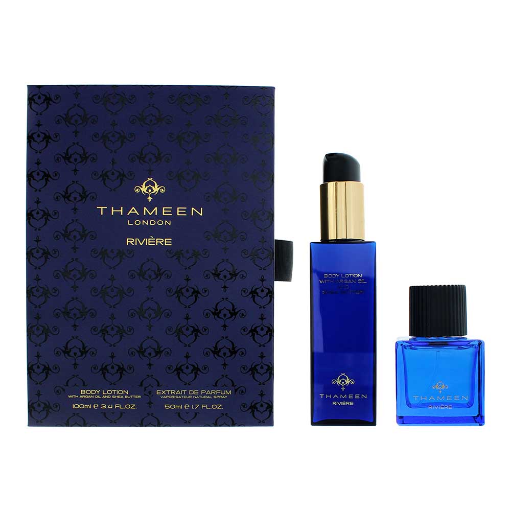 Thameen Riviere 2 Piece Gift Set: Extrait De Parfum 50ml - Body Lotion