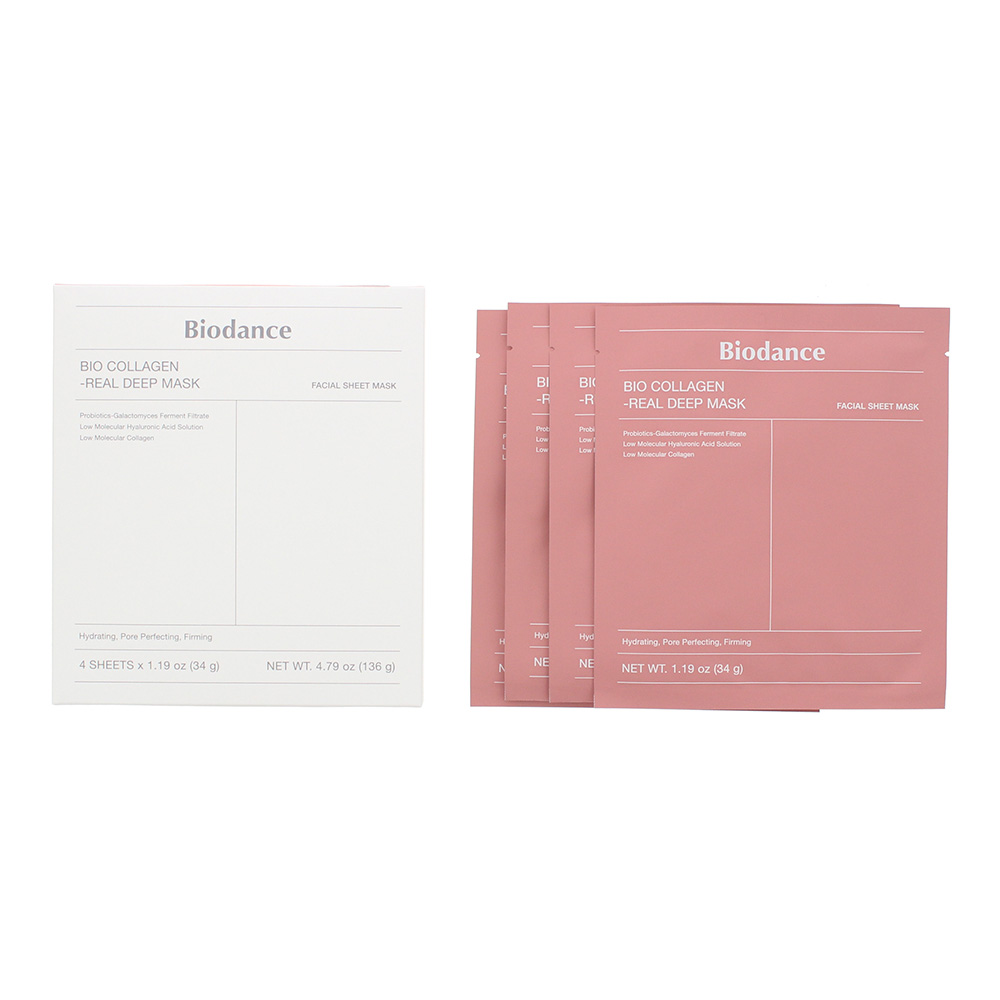 Biodance Bio-collagen Real Deep Mask Sheets 4 X