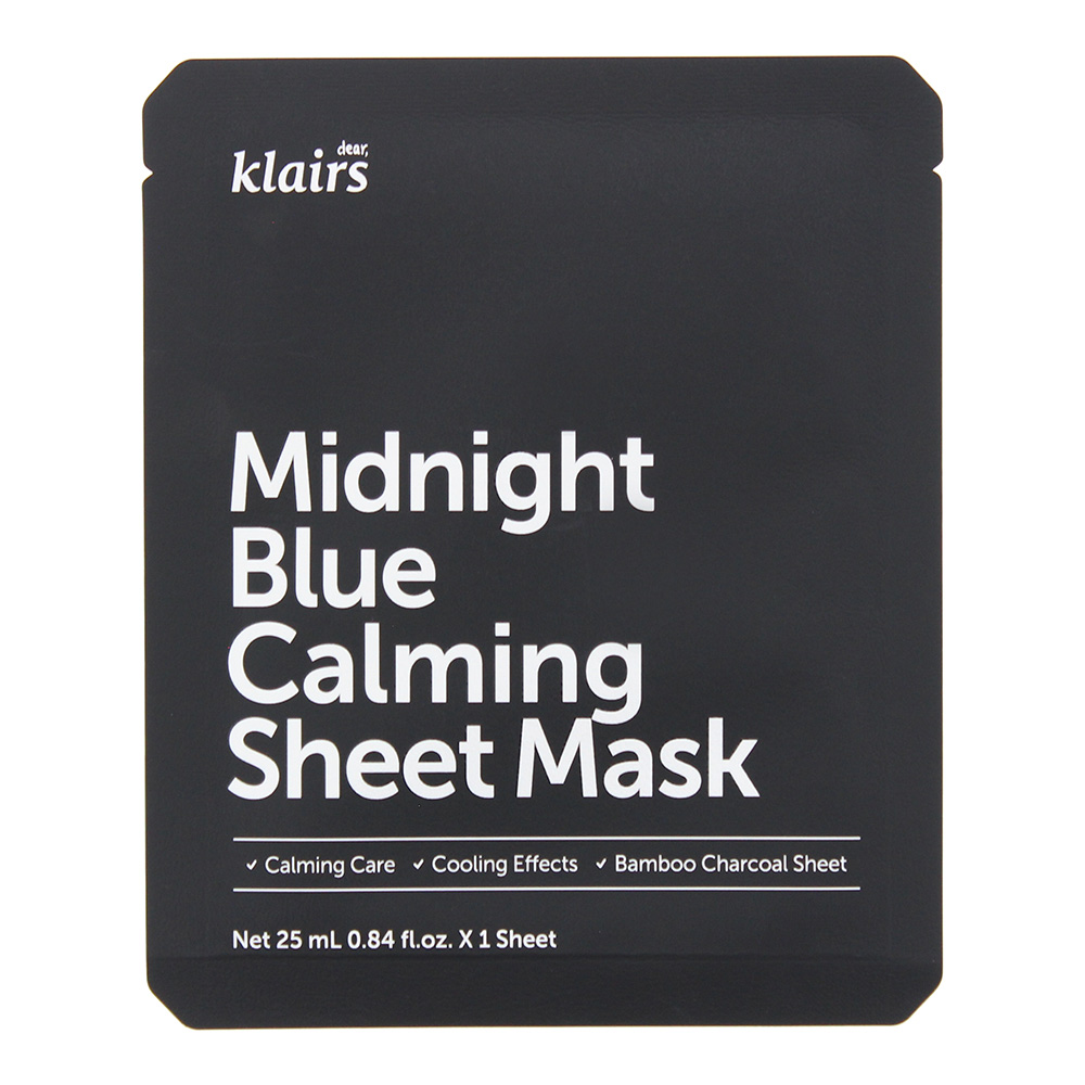 Dear Klairs Midnight Blue Calming Sheet Mask