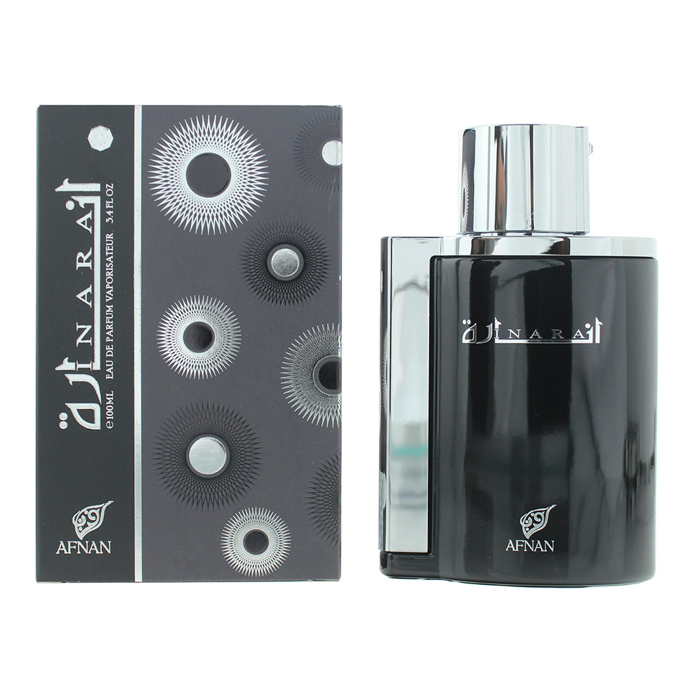 Unisex Afnan Inara Eau De Parfum Black 100Ml