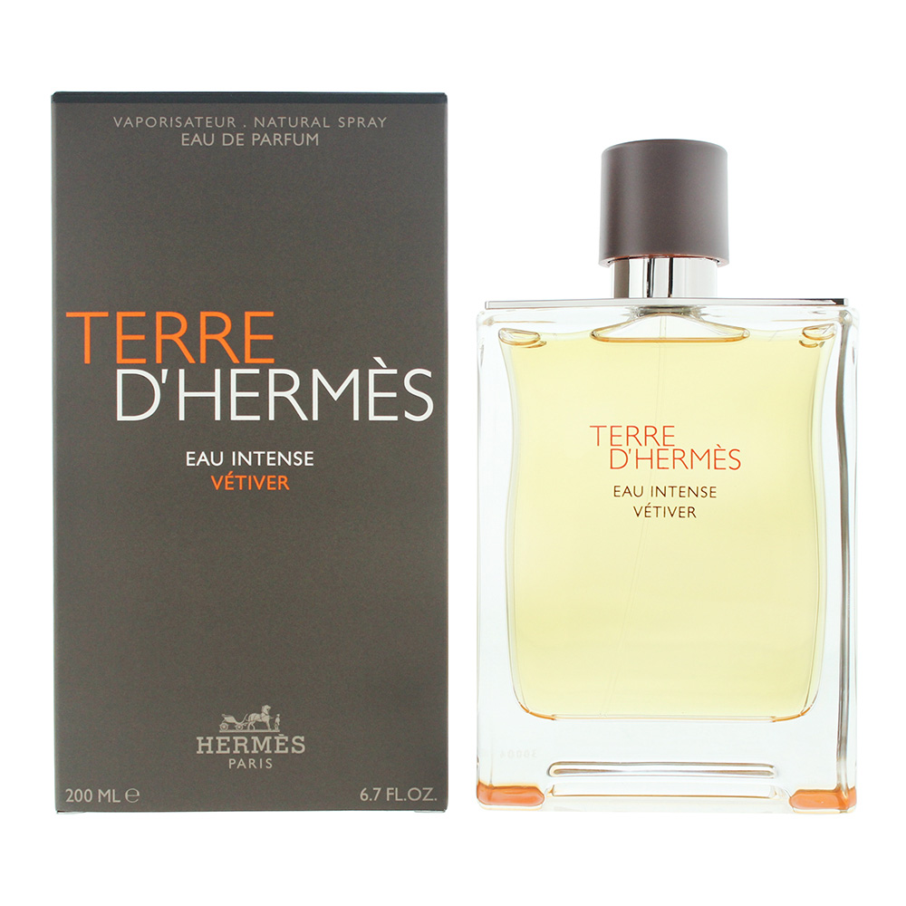 Men's Hermès Terre D'hermès Intense Vetiver Eau De Parfum 200Ml
