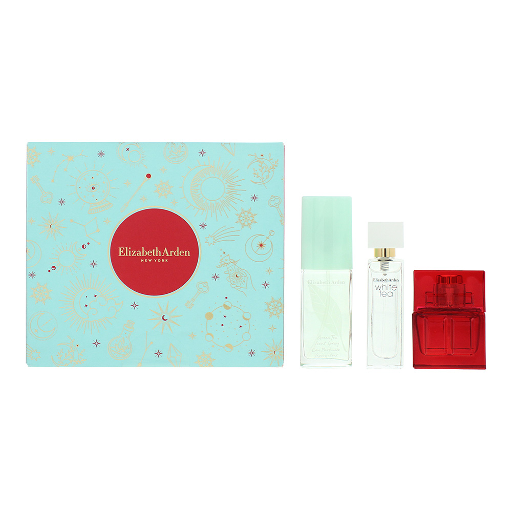 Elizabeth Arden Mini 3 Piece Gift Set: Red Door Eau De Toilette 10ml - White Tea