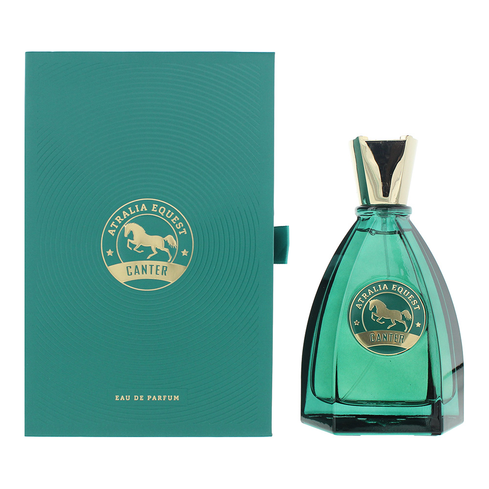 Men's Atralia Equest Canter Eau De Parfum Green/Lavender/Golden 100Ml