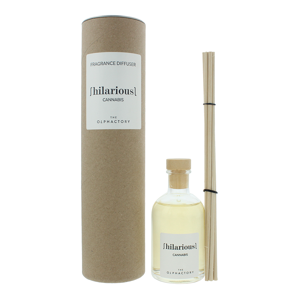 Men's The Olphactory Hilarious Cannabis Reed Diffuser Green 100Ml