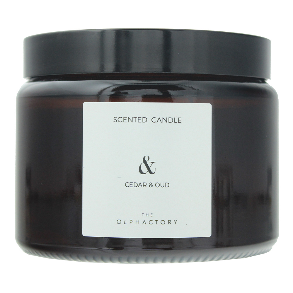 Unisex The Olphactory Cedar & Oud Scented Candle Amber 360G