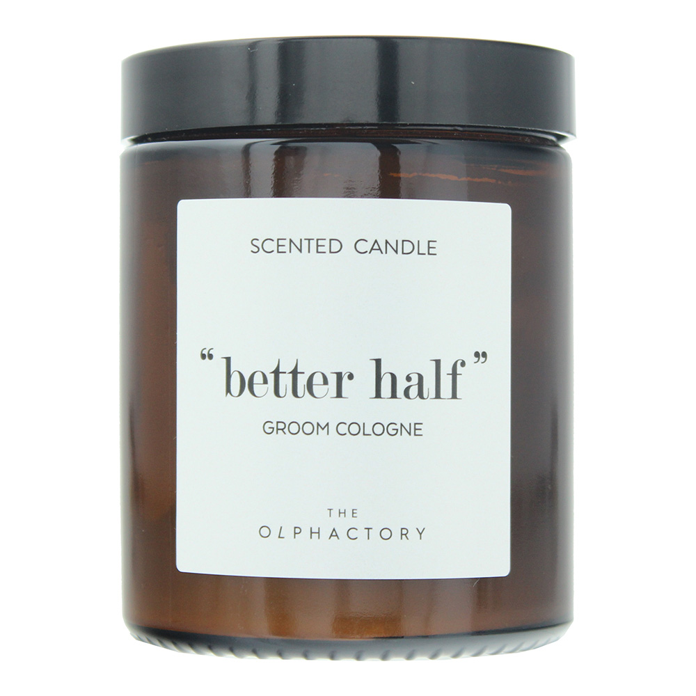 Unisex The Olphactory Better Half Groom Cologne Scented Candle 135G