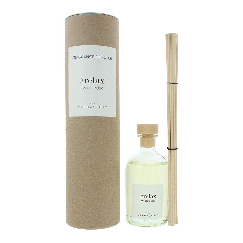 Unisex The Olphactory Relax Musk Reed Diffuser White 250Ml