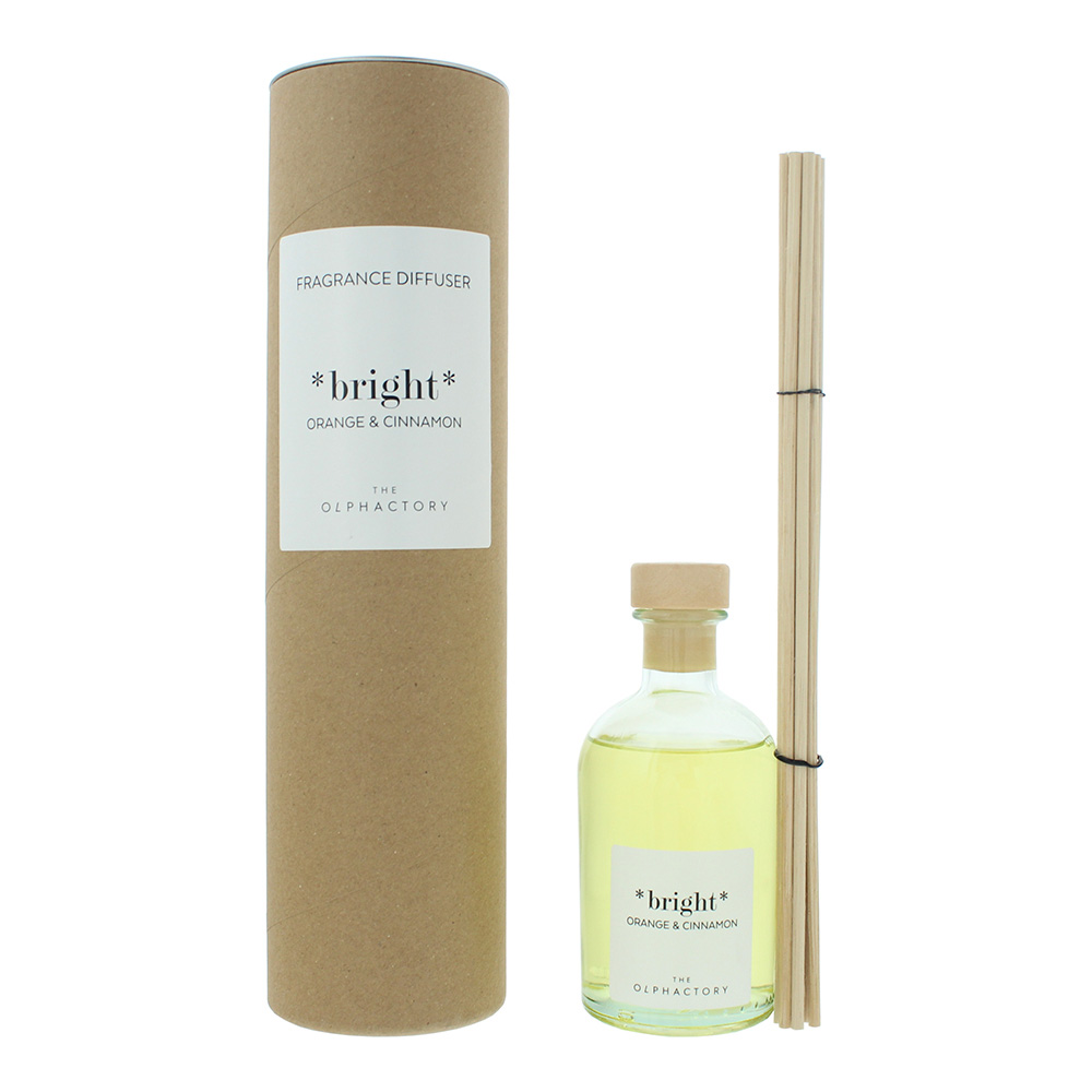 Unisex The Olphactory Bright & Cinnamon Reed Diffuser Orange 250Ml