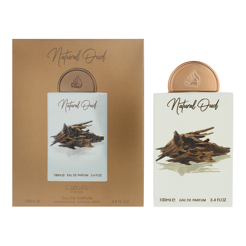Men's Lattafa Pride Natural Oud Eau De Parfum Amber 100Ml