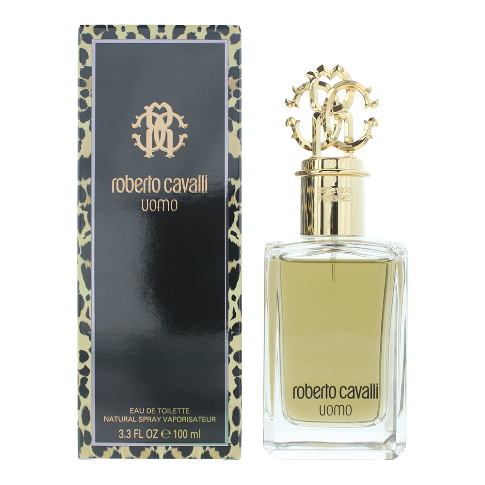 Men's Roberto Cavalli Uomo Eau De Toilette 100Ml