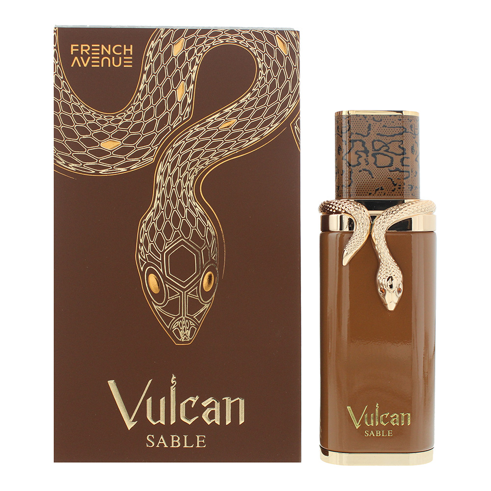 Men's French Avenue Vulcan Sable Eau De Parfum Black/Amber 100Ml