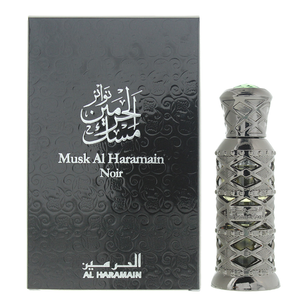 Men's Al Haramain Musk Noir Perfume Oil Dark/Amber 12Ml