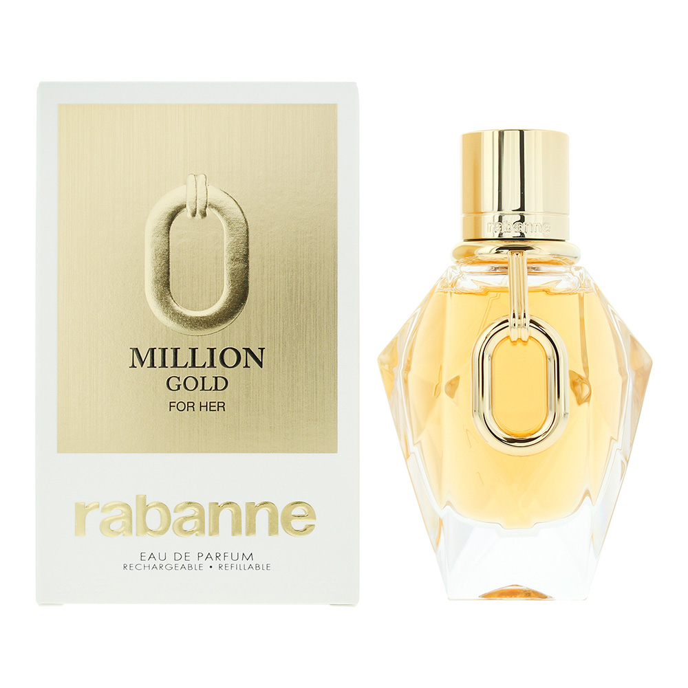 Paco Rabanne Million For Her Eau De Parfum Gold 50Ml