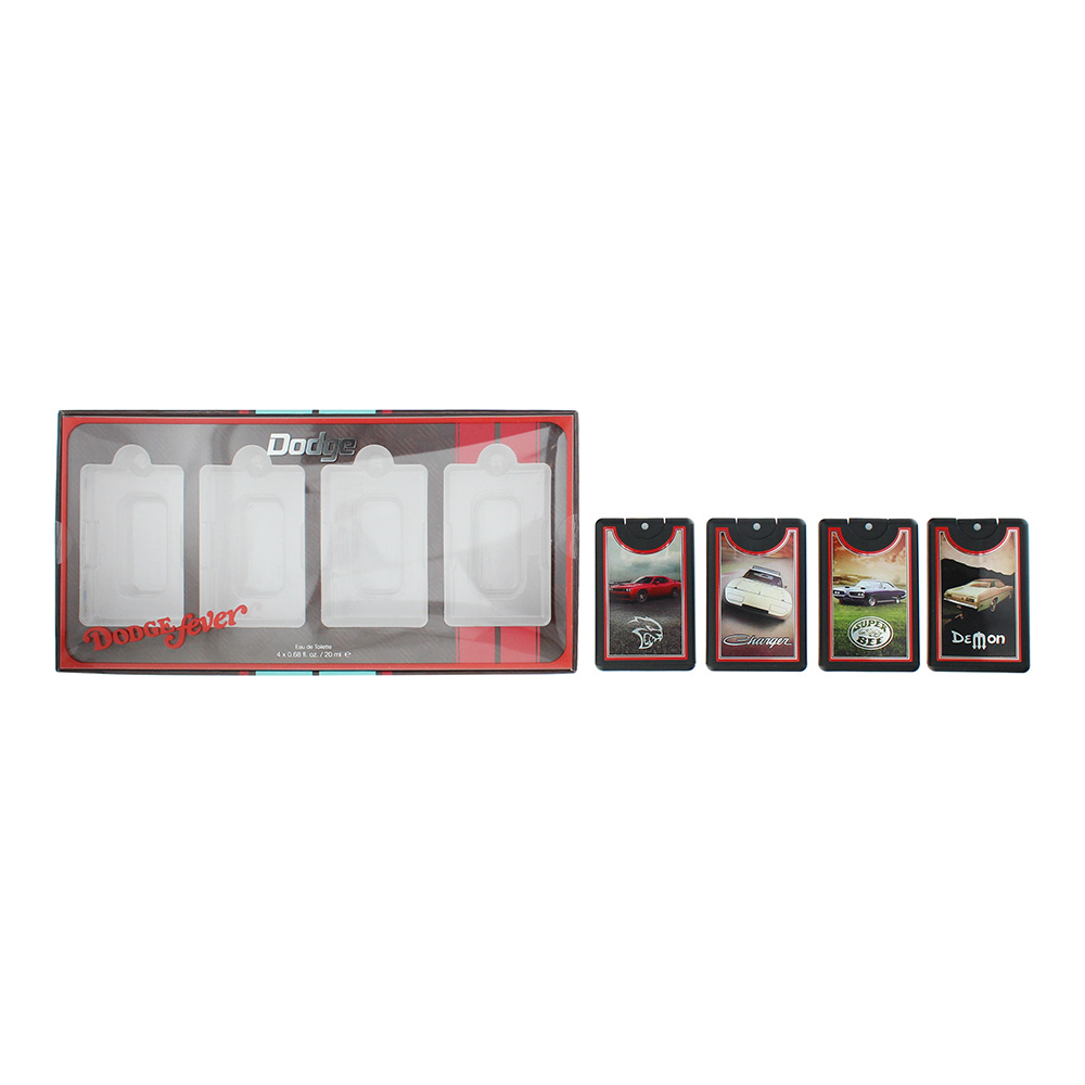Dodge Legacy Dodge Fever 4 Piece Gift Set: Eau De Toilette 4 X
