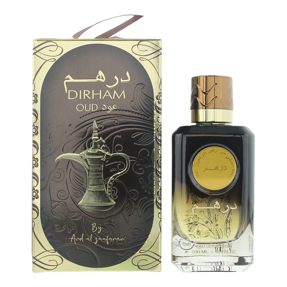 Men's Ard Al Zaafaran Dirham Oud Eau De Parfum Amber 100Ml