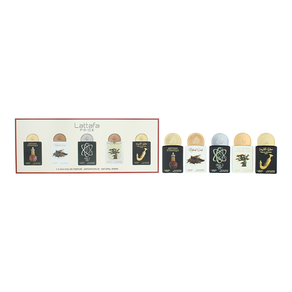 Lattafa Pride Pride 20Ml Eau De Parfum 5Pcs Gift Set Collection No. 2 ( 5 X 20Ml ) In Clear