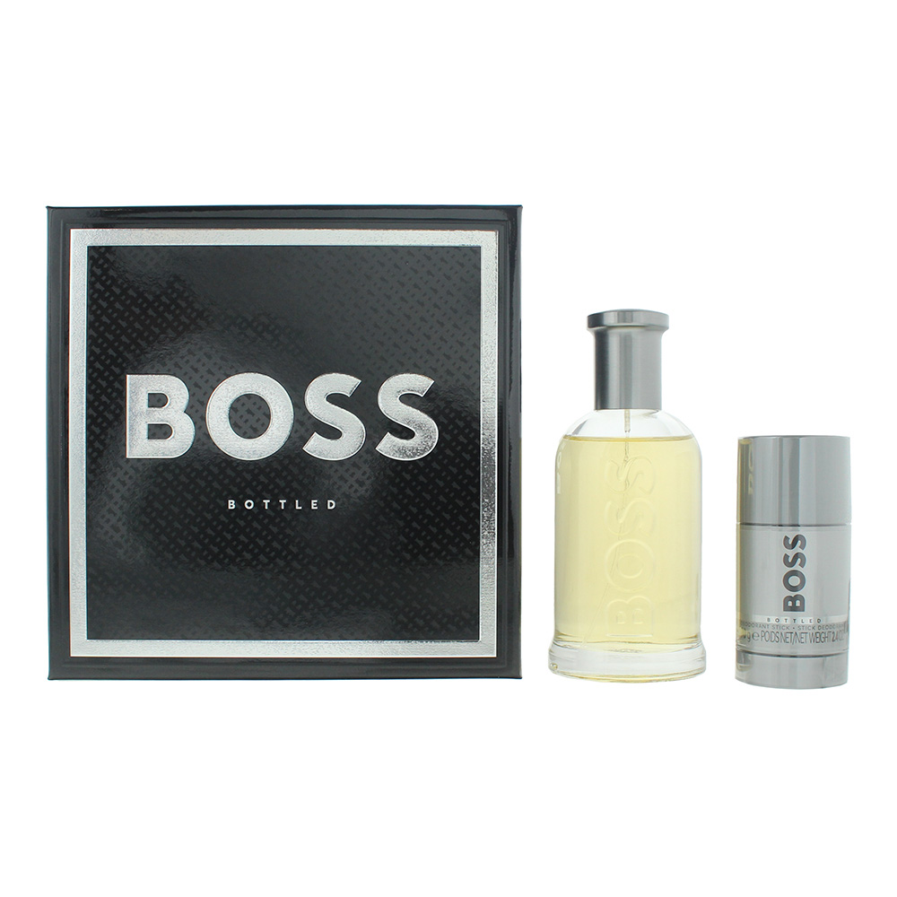 Hugo Boss Bottled Piece Gift Set: Eau De Toilette 200Ml - Deodorant Stick 75Ml Size 2