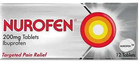 Nurofen 12 Tablets 200Mg