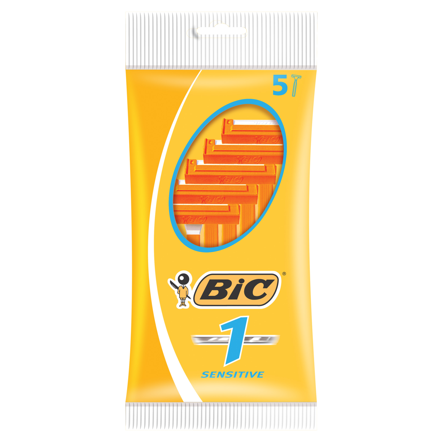 Health Bic 1 Sensitive 5 Pack