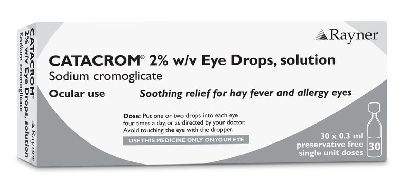Catacrom 2% W/V Eye Drops 30 Single Unit Dose Size 2
