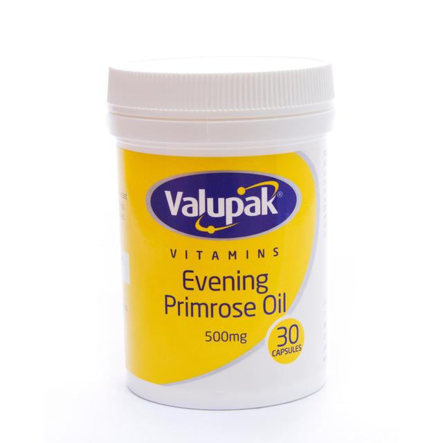 Valupak Evening Primrose Oil 30 Capsules 500Mg