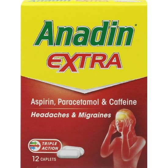Image of Anadin Extra - 12 tablets