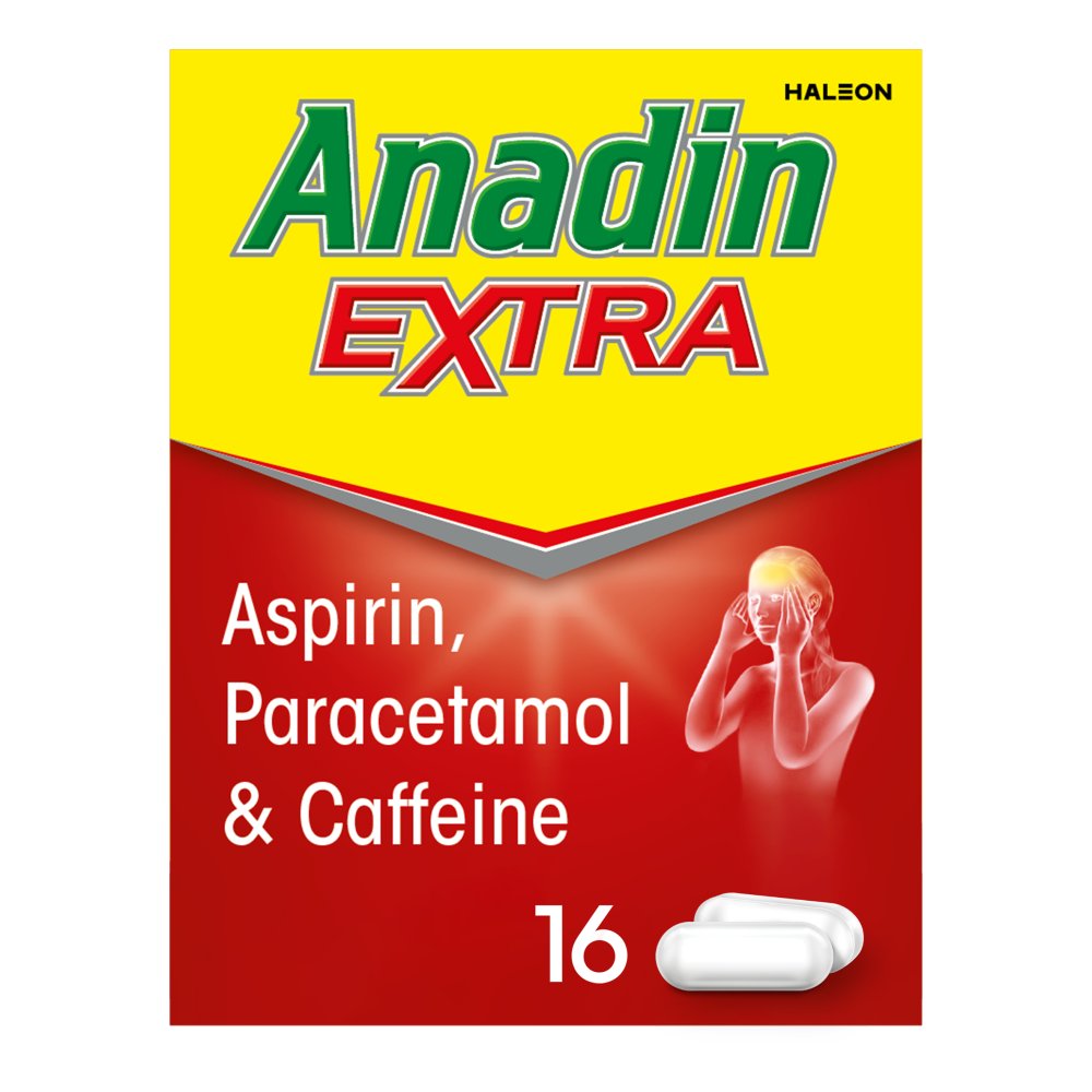 Anadin Extra Caplets Size 16