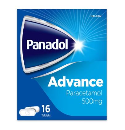 Panadol Advance Tablets Size 16