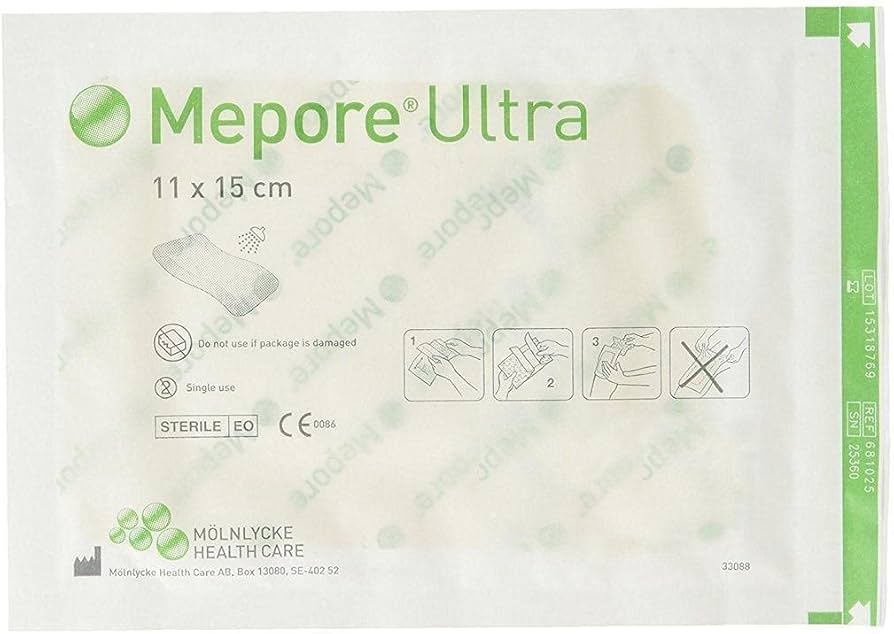 Image of Mepore Ultra Wound Dressing 11x15cm