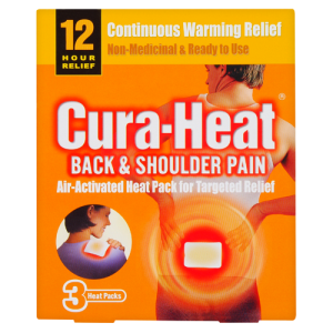 Cura Heat Pads Back&shoulder