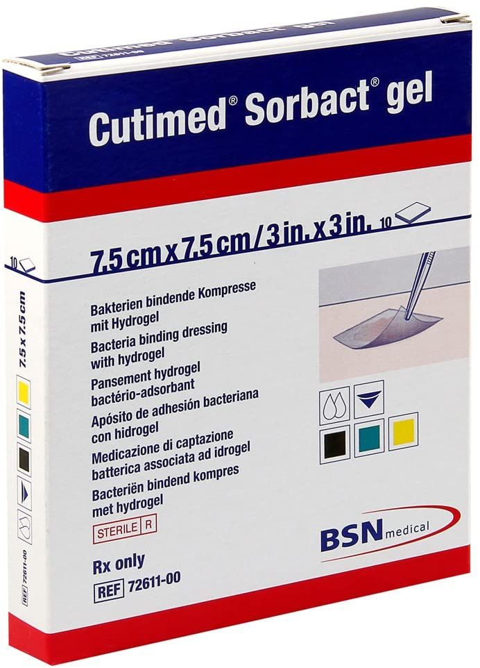 Cutimed Sorb Gel Sq Light 7.5Cm