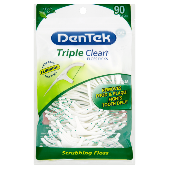 Dentek Triple Clean Floss Picks