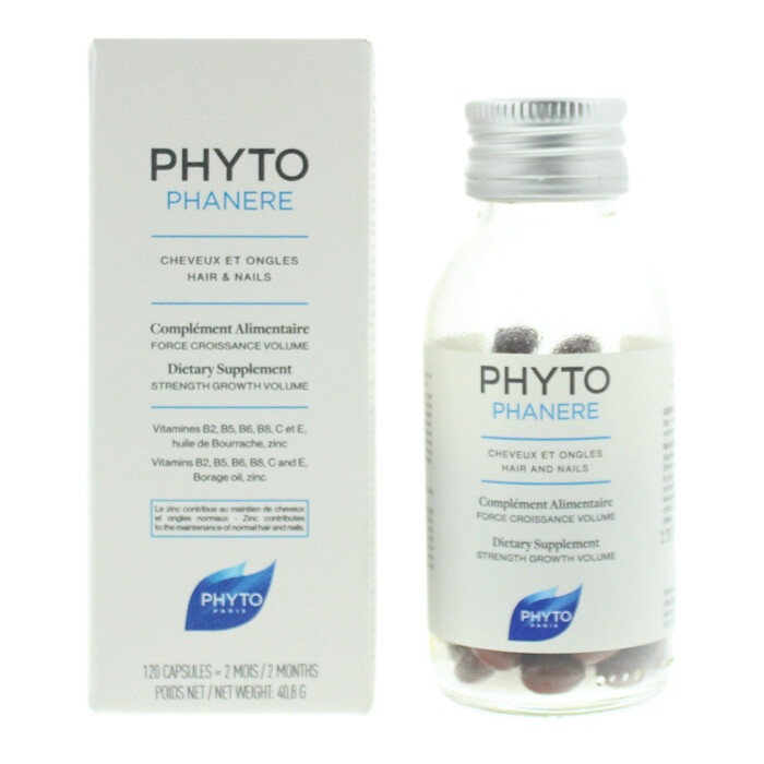 Phyto Phytophanère Hair & Nails Capsules 120pcs