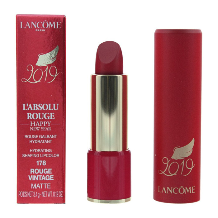 Lancôme L'absolu Rouge 2019 Edition 178 Rouge Vintage Lipstick 3.4g