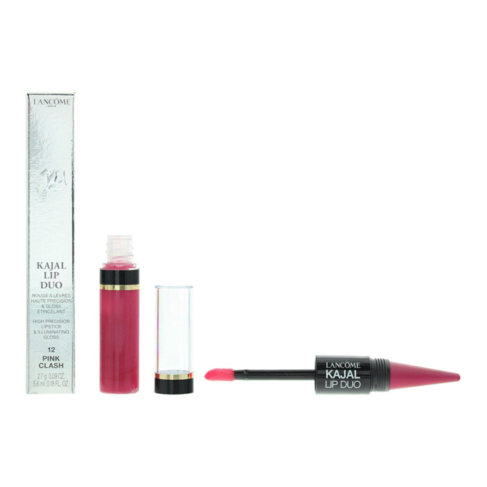 Lancôme Kajal Lip Duo 12 Pink Clash High Precision Lipstick 2.7g & Illuminating
