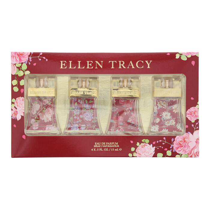 Ellen Tracy Variety Gift Set Miniatures Eau De Parfum 4 X 15ml