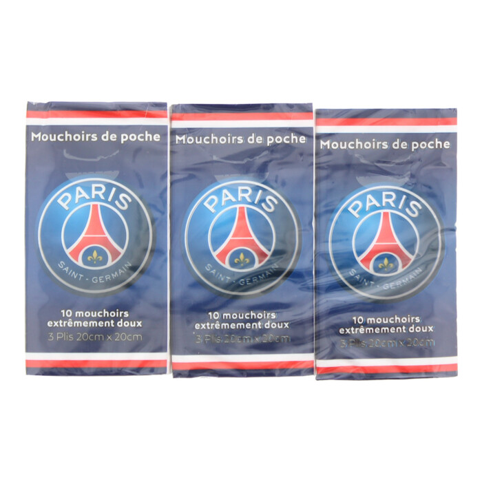 Epl Paris Saint - Germain Tissues 6 Pack