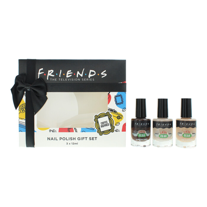 Warner Bros Friends Nail Polish Gift Set 3 X 12ml
