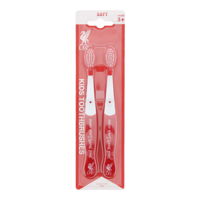 Epl Liverpool Soft Toothbrush For Kisd 2pcs