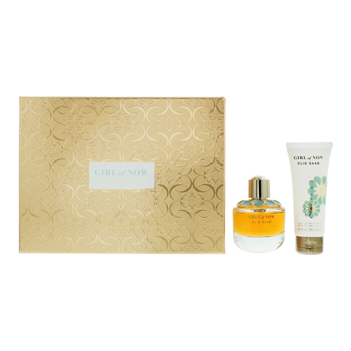 Elie Saab Girl Of Now 2 Piece Gift Set: Eau De Parfum 50ml - Body Lotion 75ml