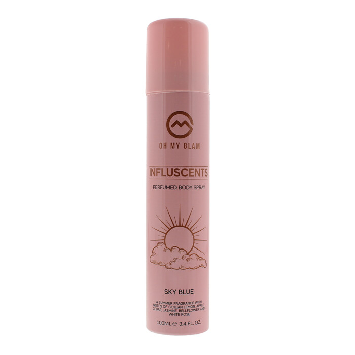 Oh My Glam Influscents Sky Blue Body Spray 100ml