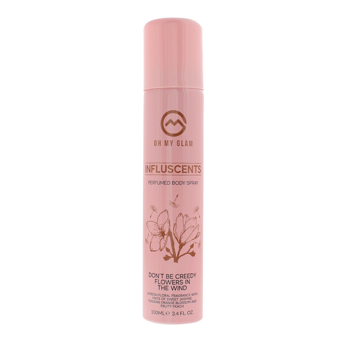 Oh My Glam Influscents Don't Be Greedy: Flowers In The Wind Body Spray 100ml