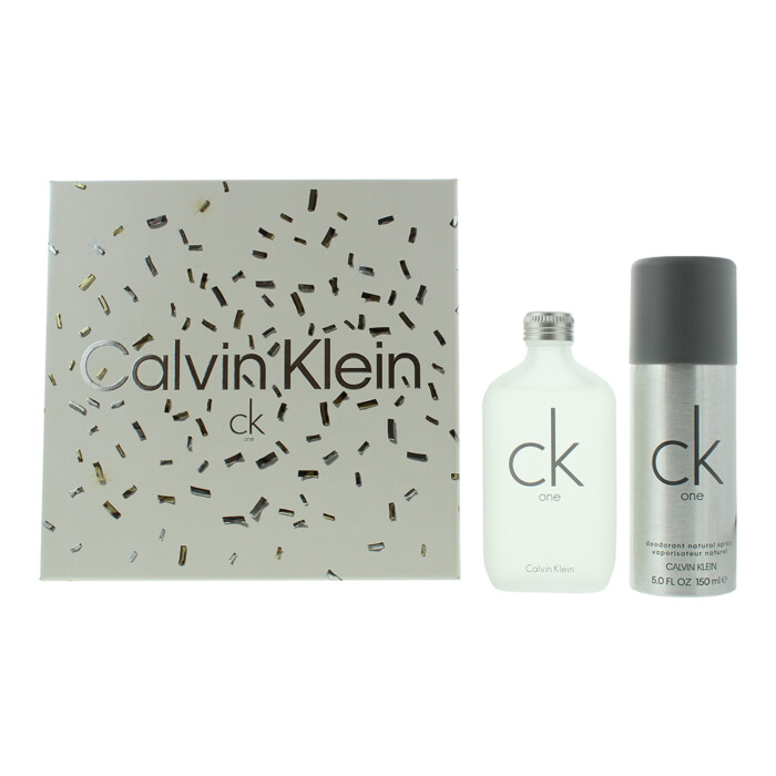 Calvin Klein Calvin Klein CK One 2 Piece Gift Set: Eau De Toilette 100ml - Deodorant Spray 15