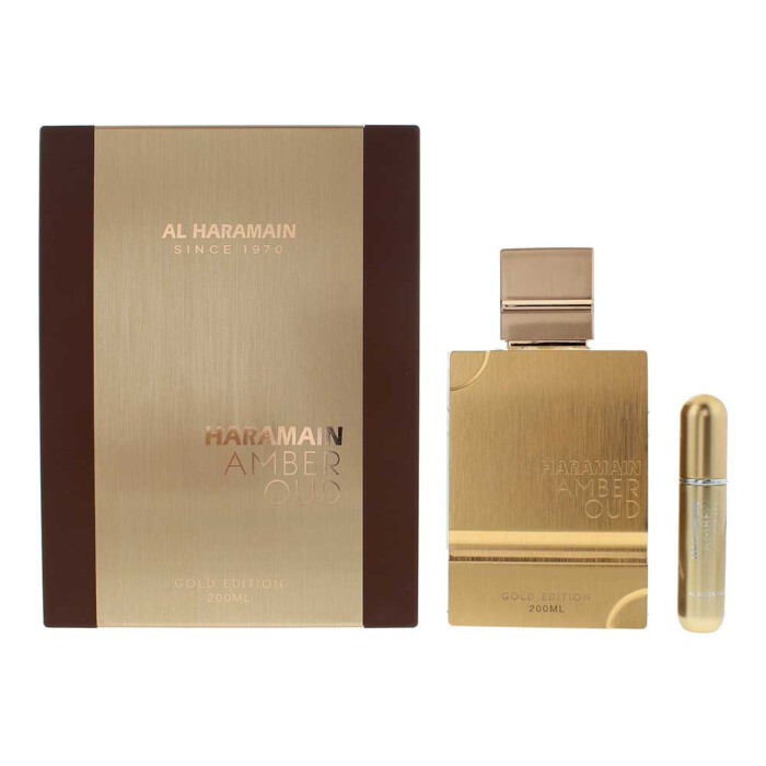 香水(男性用) 200ml AL HARAMAIN AMBEROUD GOLD EDITION Al Haramain Amber Oud Gold Edition Eau de Parfum 200ml | Clear Chemist