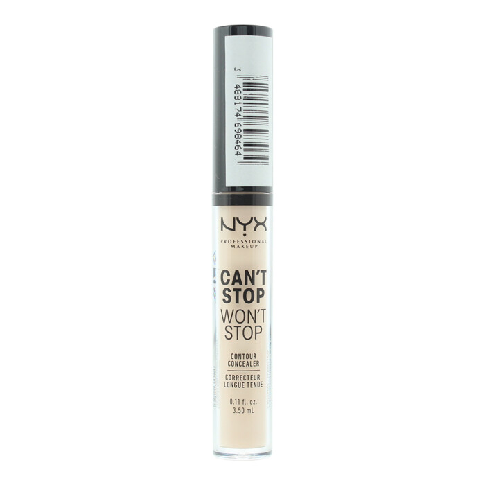 Nyx Can't Stop Won't Stop 24h Light Ivory Concealer 3.5ml