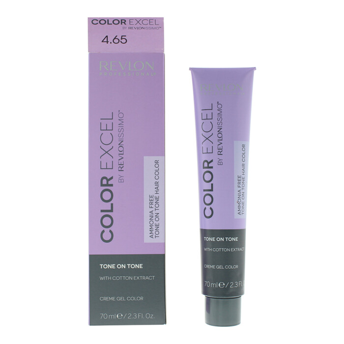 Revlon Color Excel 4.65 Medium Red Mahogany Brown Hair Colour
